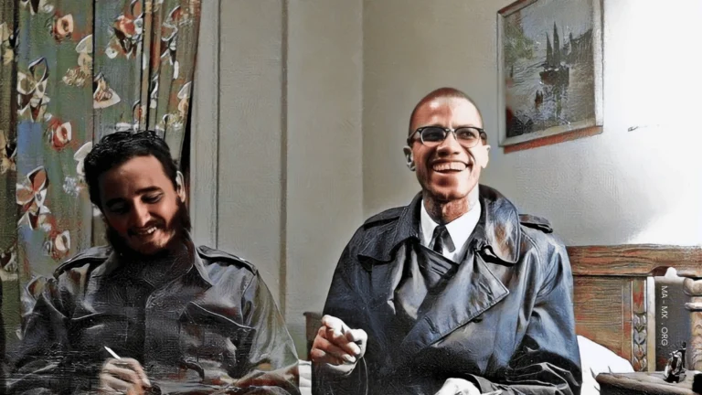 Malcolm X rencontre Fidel Castro